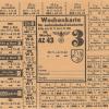 Wochenkarte Lebensmittel für ausländische Zivilarbeiter 1942